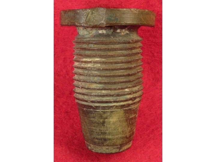 Confederate Fuze Adaptor for Rifled Projectile