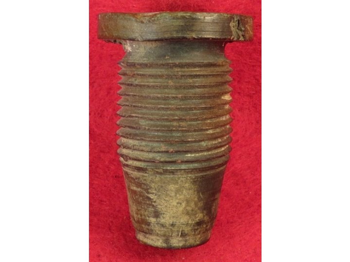 Confederate Fuze Adaptor for Rifled Projectile