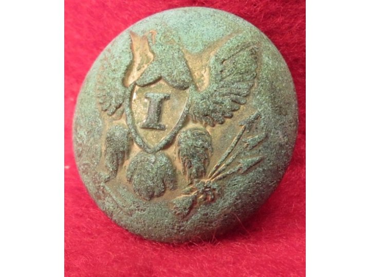 US Infantry Coat Button