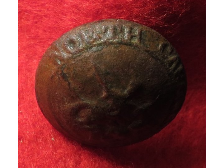 North Carolina State Seal Coat Button