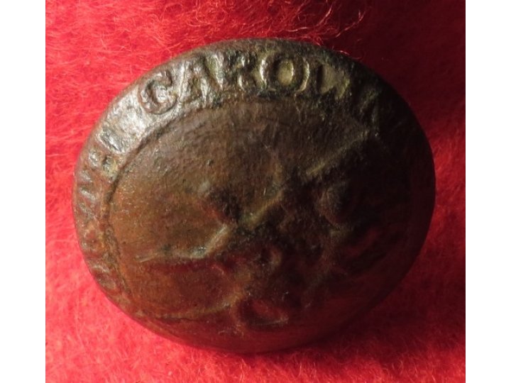 North Carolina State Seal Coat Button