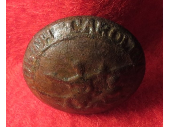 North Carolina State Seal Coat Button