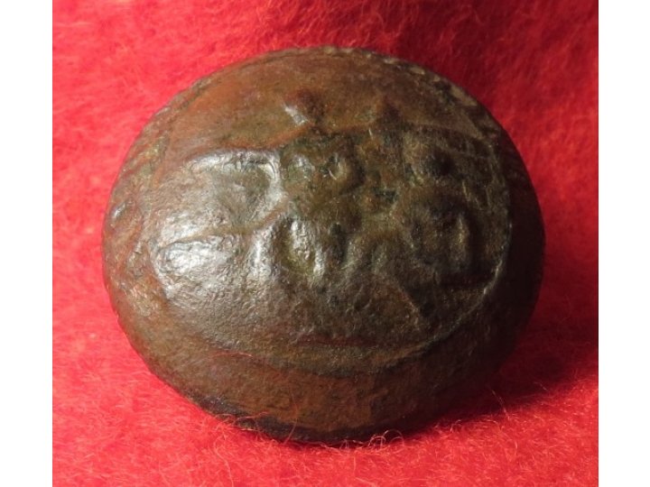 North Carolina State Seal Coat Button