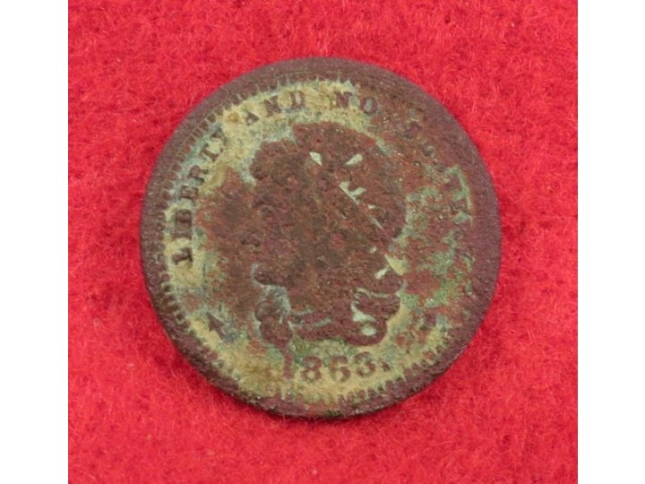 Token Dated 1863