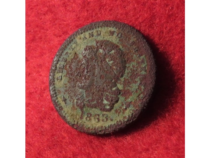 Token Dated 1863