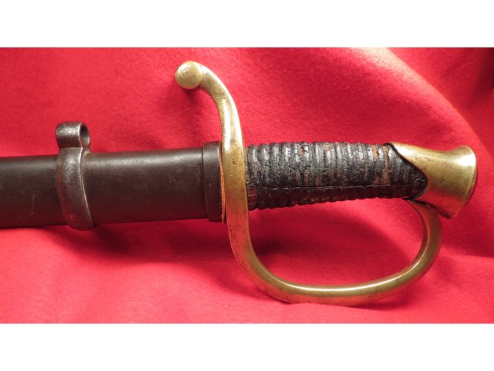 Ames Artillery Saber and Scabbard Dated 1861