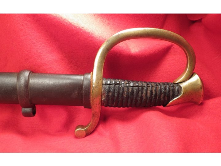 Ames Artillery Saber and Scabbard Dated 1861