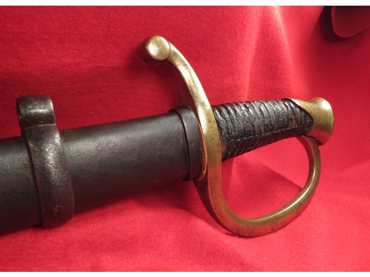 Ames Artillery Saber and Scabbard Dated 1861