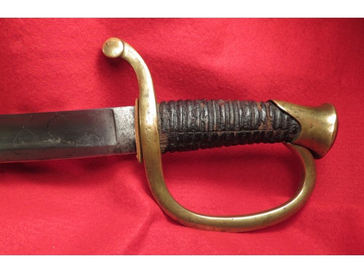 Ames Artillery Saber and Scabbard Dated 1861