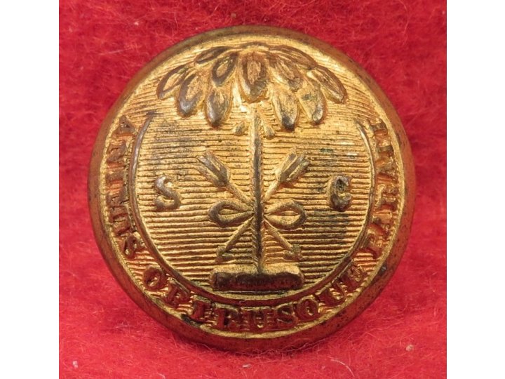 South Carolina State Seal Button