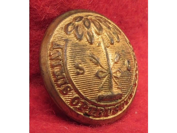 South Carolina State Seal Button