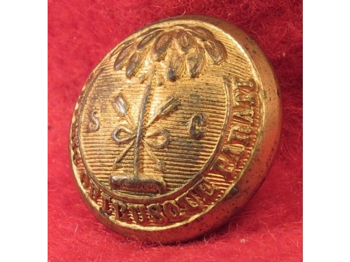 South Carolina State Seal Button