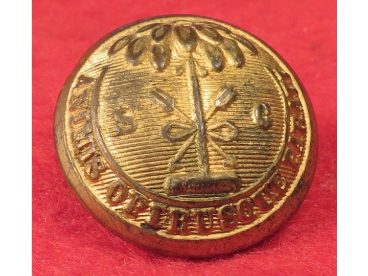 South Carolina State Seal Button