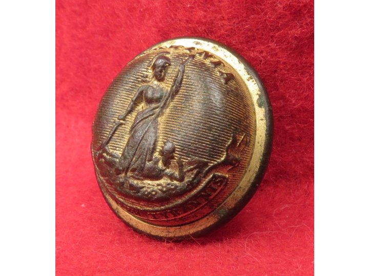 Virginia State Seal Coat Button