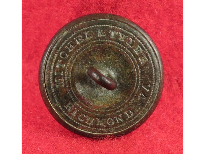 Virginia State Seal Coat Button