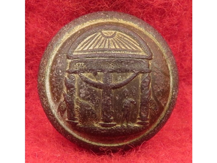 Georgia State Seal Cuff Button