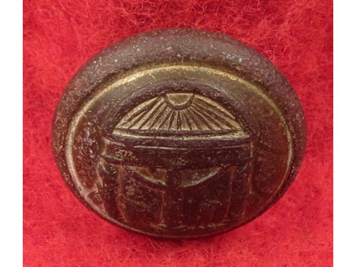 Georgia State Seal Cuff Button