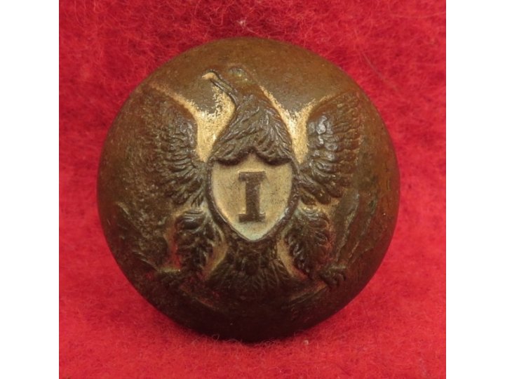 US Infantry Coat Button