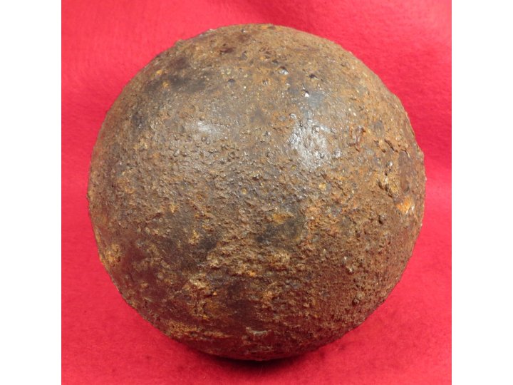 12 Pounder Solid Shot Cannonball