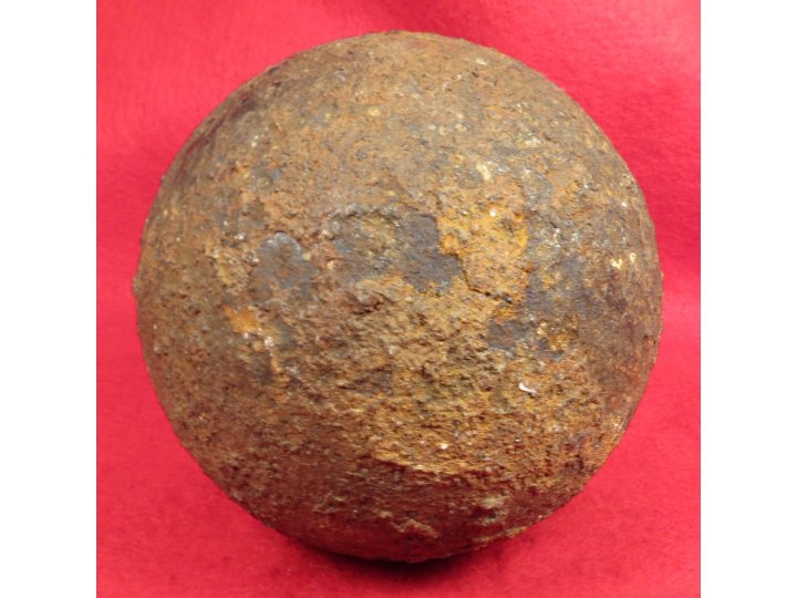 12 Pounder Solid Shot Cannonball