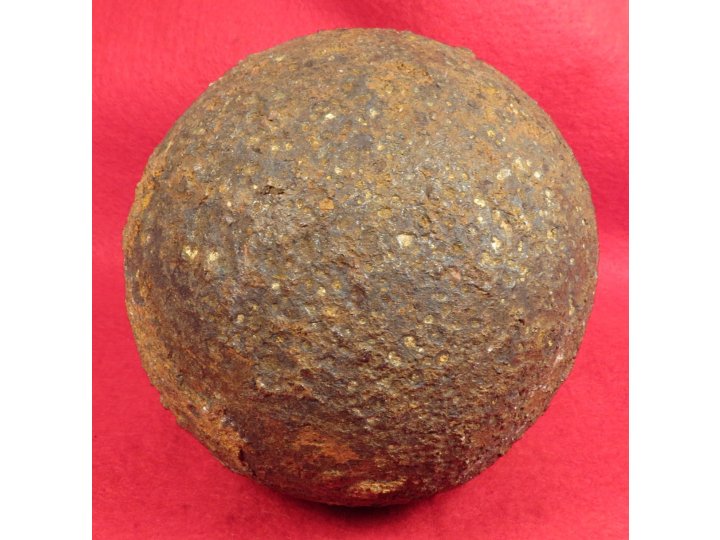 12 Pounder Solid Shot Cannonball