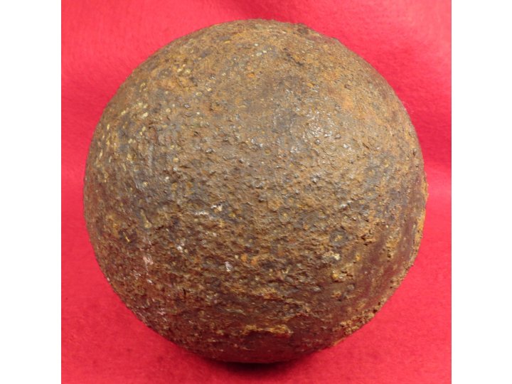 12 Pounder Solid Shot Cannonball