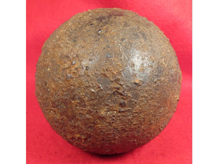 12 Pounder Solid Shot Cannonball