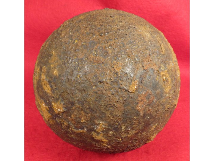 12 Pounder Solid Shot Cannonball