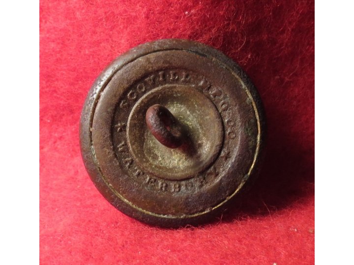 Vermont State Seal Coat Button