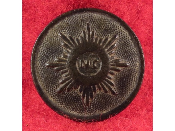 North Carolina Sunburst Button - NC 14 - Scarce 17 MM Size