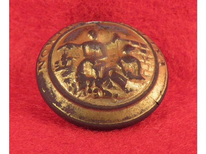 North Carolina State Seal Coat Button