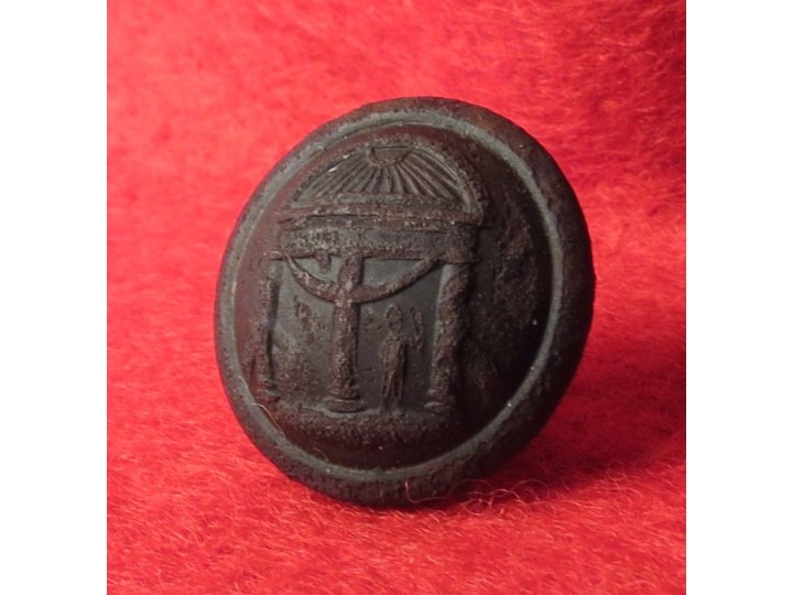 Georgia State Seal Cuff Button 