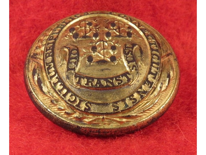  Connecticut State Seal Coat Button 