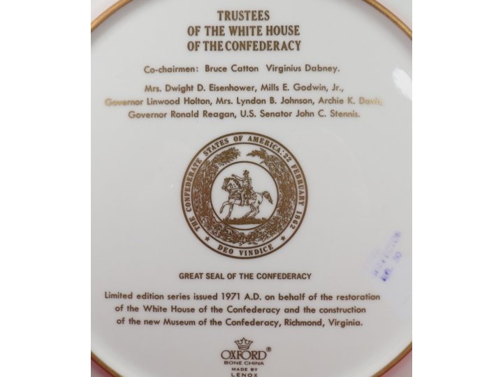 Museum of the Confederacy Commemorative Plate