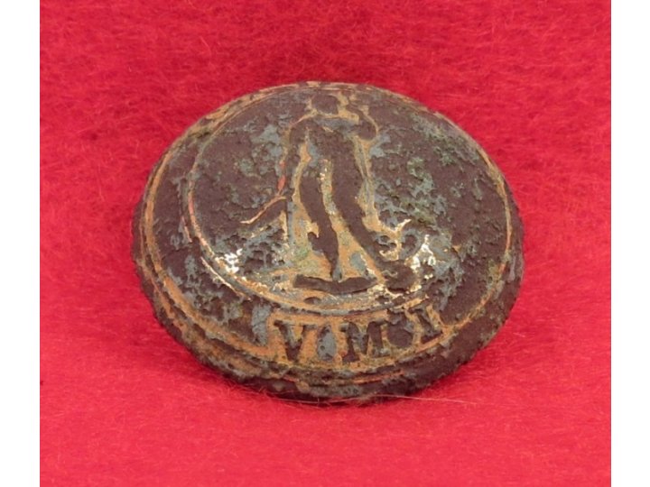 Rare VMI - Virginia Military Institute Cadet Coat Button - Appomattox