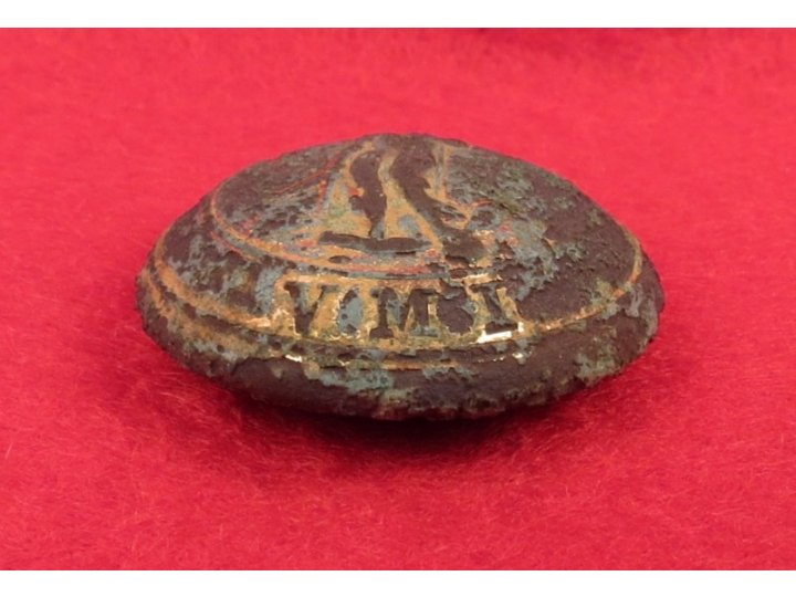 Rare VMI - Virginia Military Institute Cadet Coat Button - Appomattox