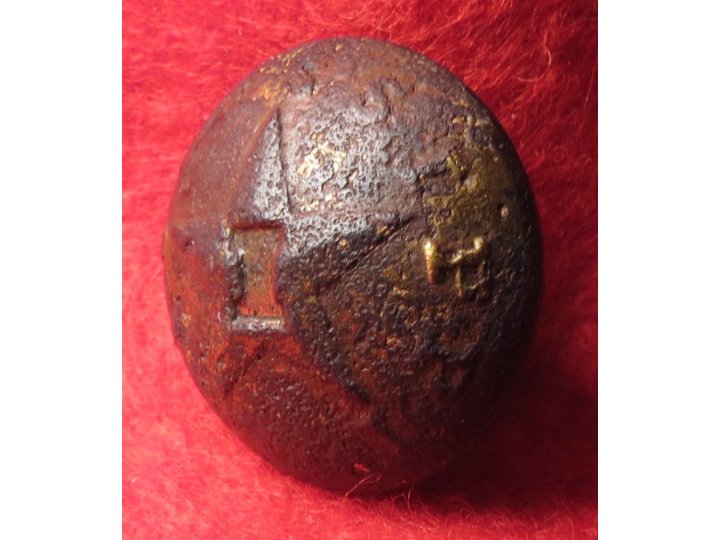 Mississippi Infantry Coat Button