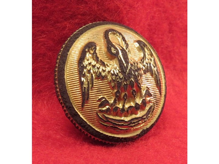 Louisiana State Seal Coat Button