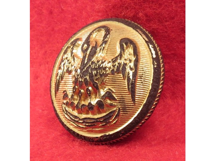 Louisiana State Seal Coat Button