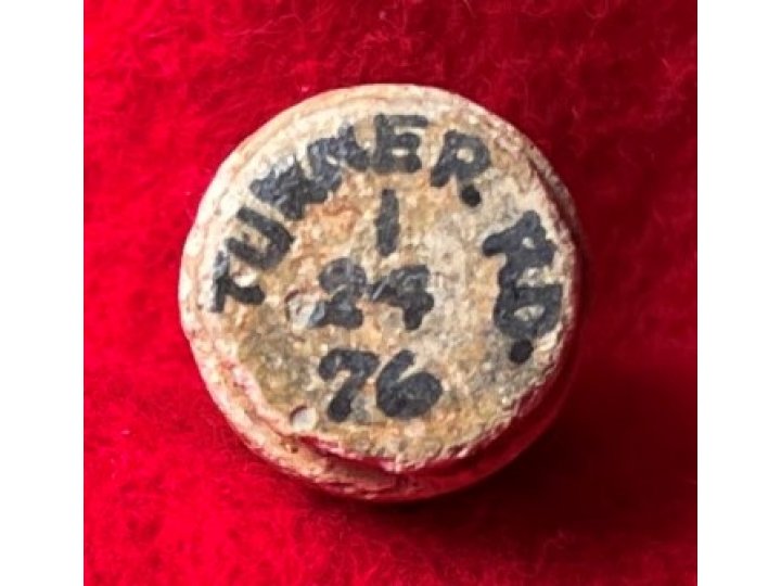 Confederate .52 Caliber Sharps Rifle Bullet - Mac Mason Lettering