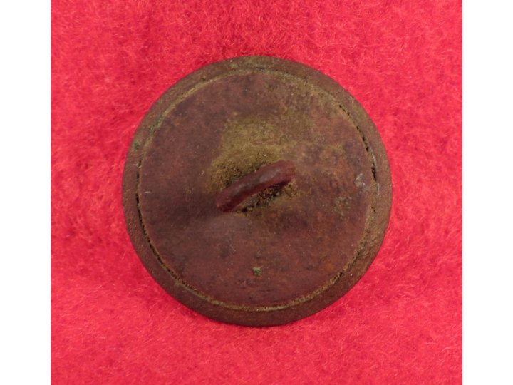 Confederate Script Cavalry Coat Button - High Quality