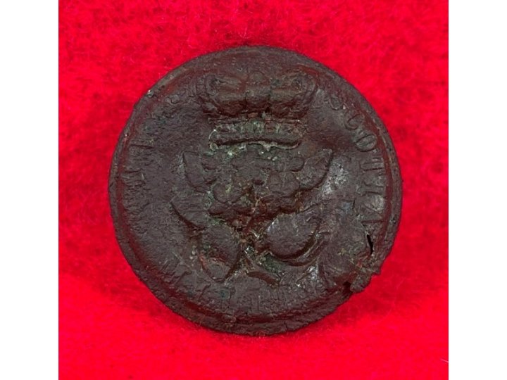 Nova Scotia Militia Coat Button