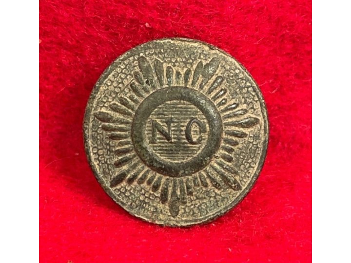 North Carolina "Sunburst" Coat Button