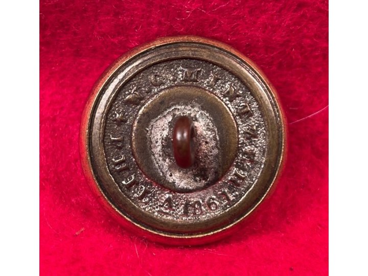 Georgia State Seal Coat Button - Dated 1861