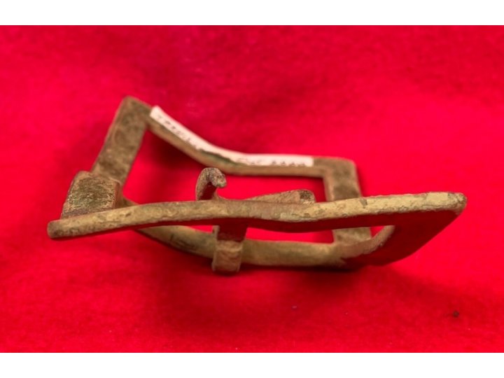 Confederate Fork Tongue Frame Buckle