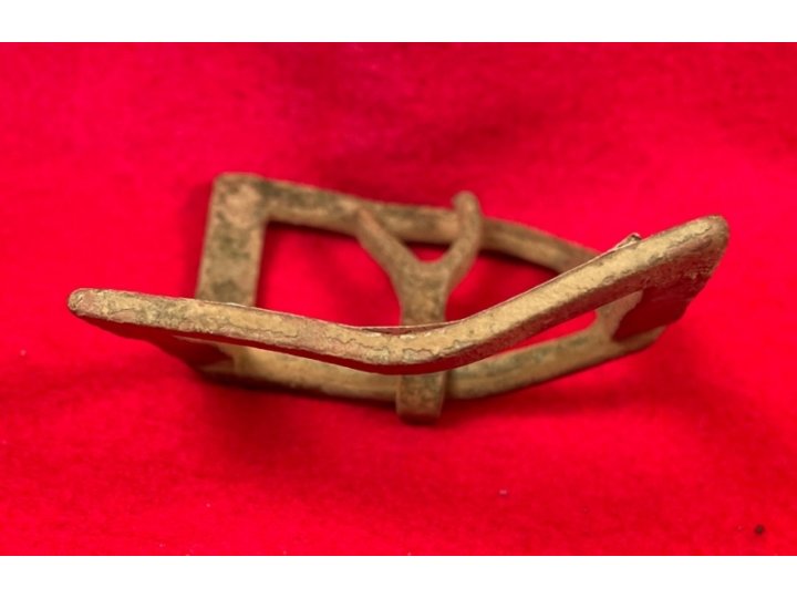 Confederate Fork Tongue Frame Buckle