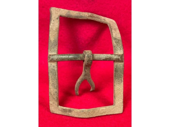 Confederate Fork Tongue Frame Buckle