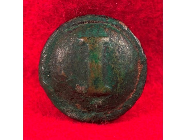 Confederate Infantry Coat Button - Richmond Backmark