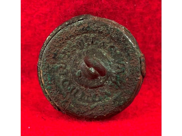 Confederate Infantry Coat Button - Richmond Backmark