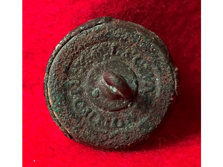 Confederate Infantry Coat Button - Richmond Backmark